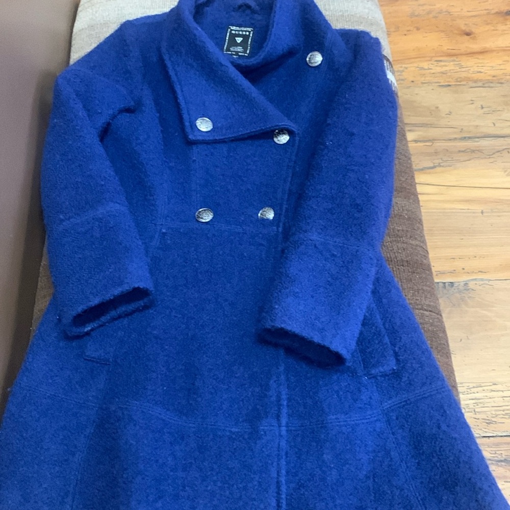Guess Flare Bubble Wool Coat